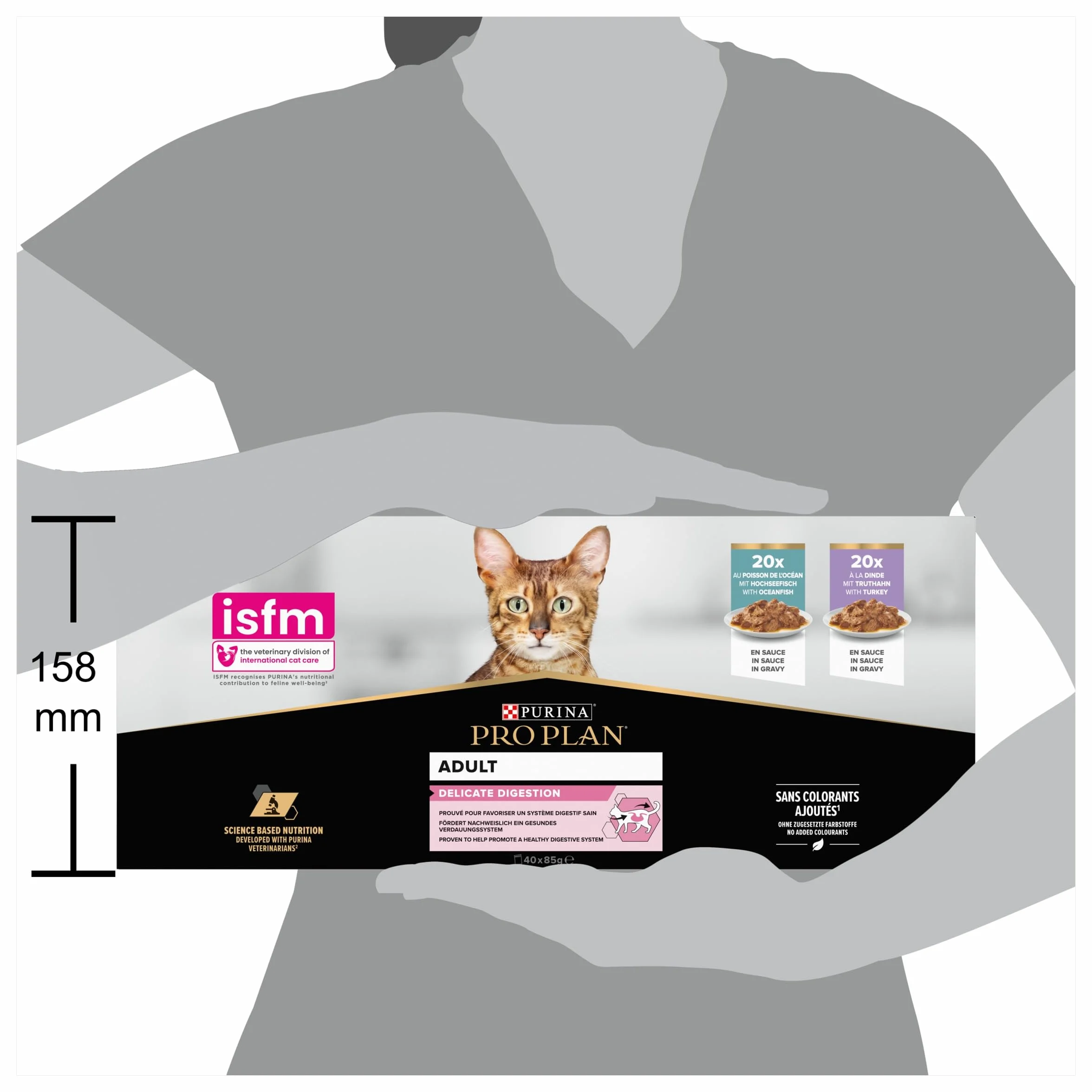 PRO PLAN Chat Sterilised 40X85G eCom pack