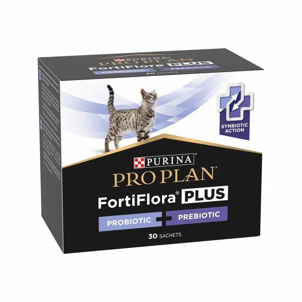 Purina ProPlan FortiFlora Plus pour Chats 30 sachets 1,5 grammes