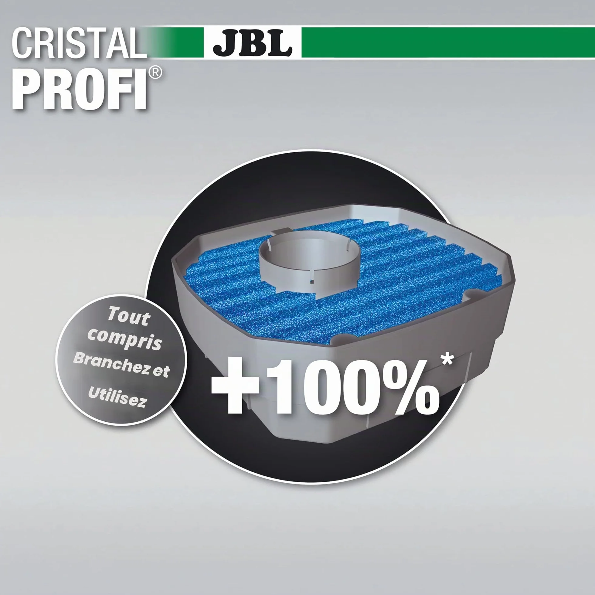 JBL CristalProfi E902 greenline filtre extérieur aquarium 90-300 l Argent